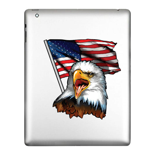 American Flag Eagle, Decal Sticker
