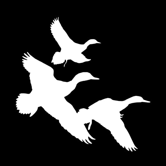 Goose Duck, Flying Sticker Decal