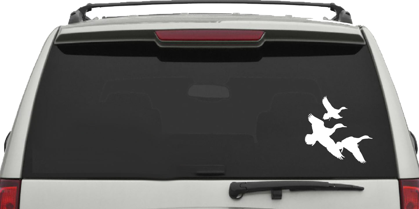 Goose Duck, Flying Sticker Decal