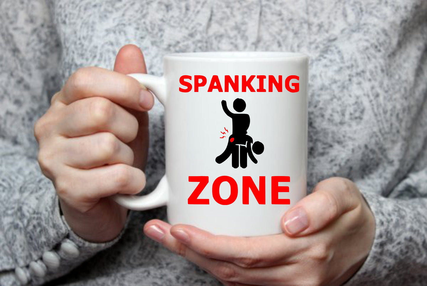 Spanking Zone, 15 oz Mug.