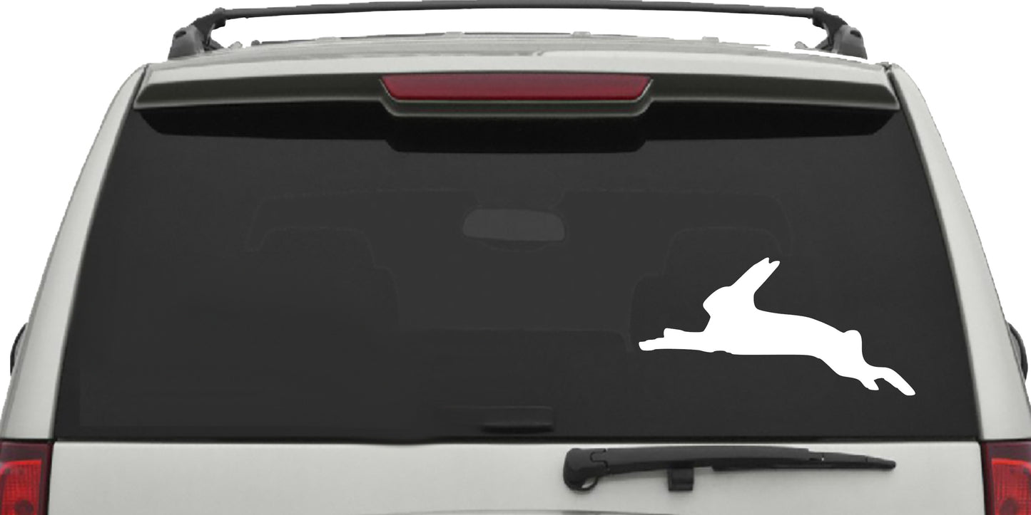 Hare Decal, Sticker, Rabbit