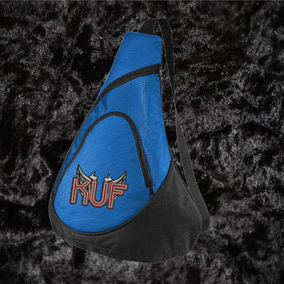 KuF Embroidered Logo Sling Bag