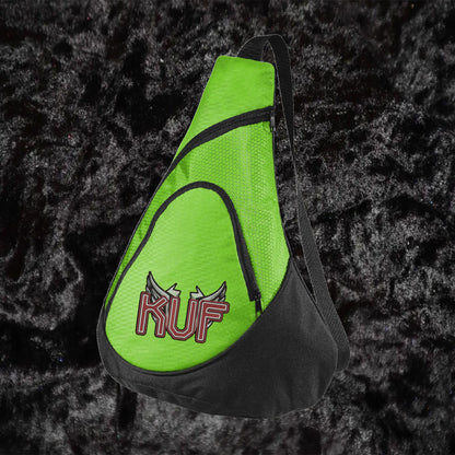 KuF Embroidered Logo Sling Bag