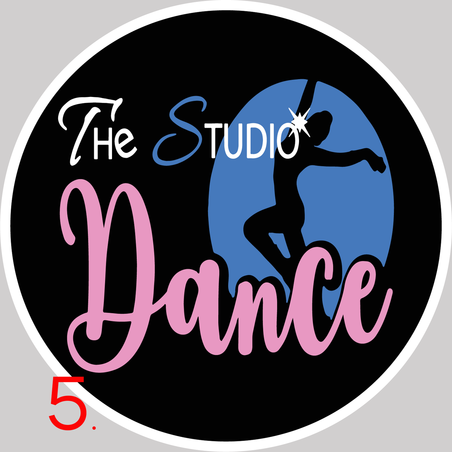 The Studio 5" & 3"  Stickers
