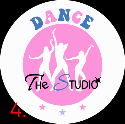 The Studio 5" & 3"  Stickers