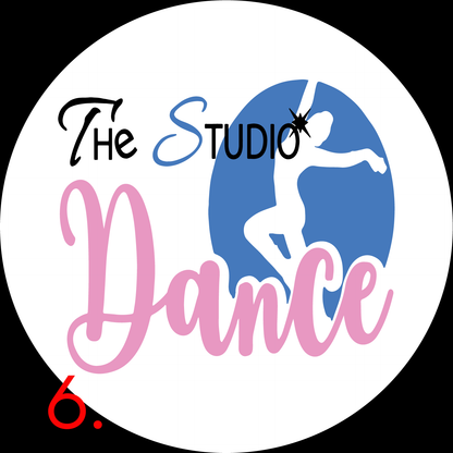 The Studio 5" & 3"  Stickers