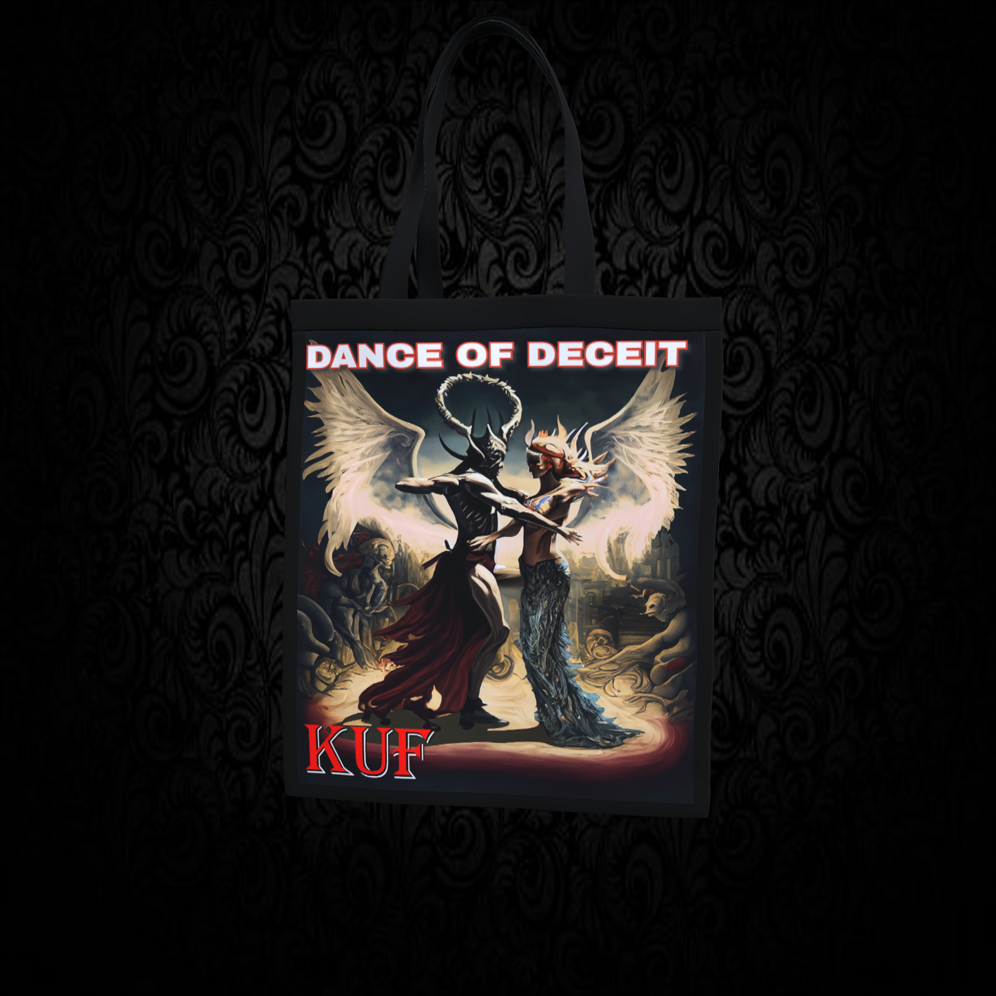 KuF  Canvas 14L Tote Bags