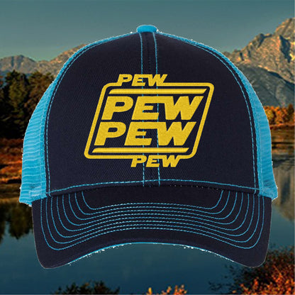 Pew Pew Pew Embroidered Hat