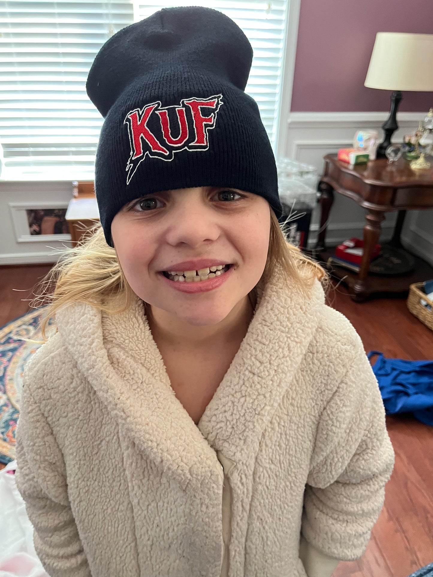 KuF  Embroidered Beanies