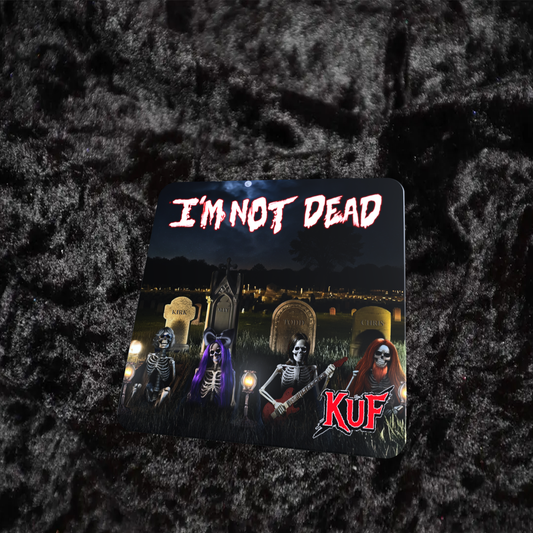 KuF Album Cover Cork Bottom Coaster