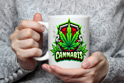 Cannabis Leaf Mug