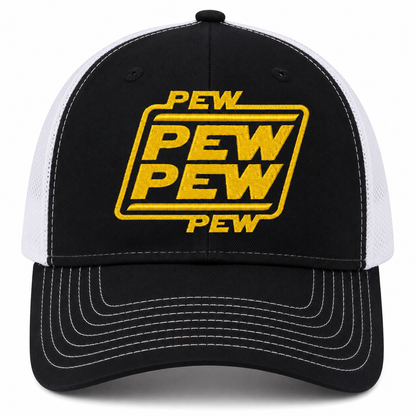 Pew Pew Pew Embroidered Hat