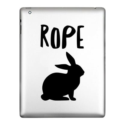 Rope Bunny Sticker Decal