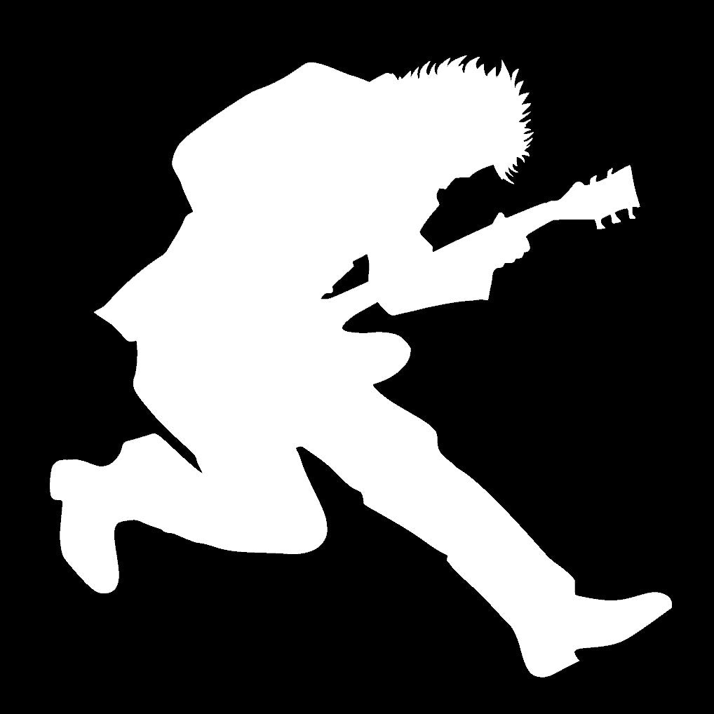 Rock Star, Guitar Player Sticker  Decal, In a Band, Guitar Player