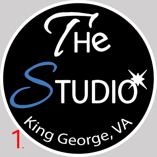 The Studio 5" & 3"  Stickers