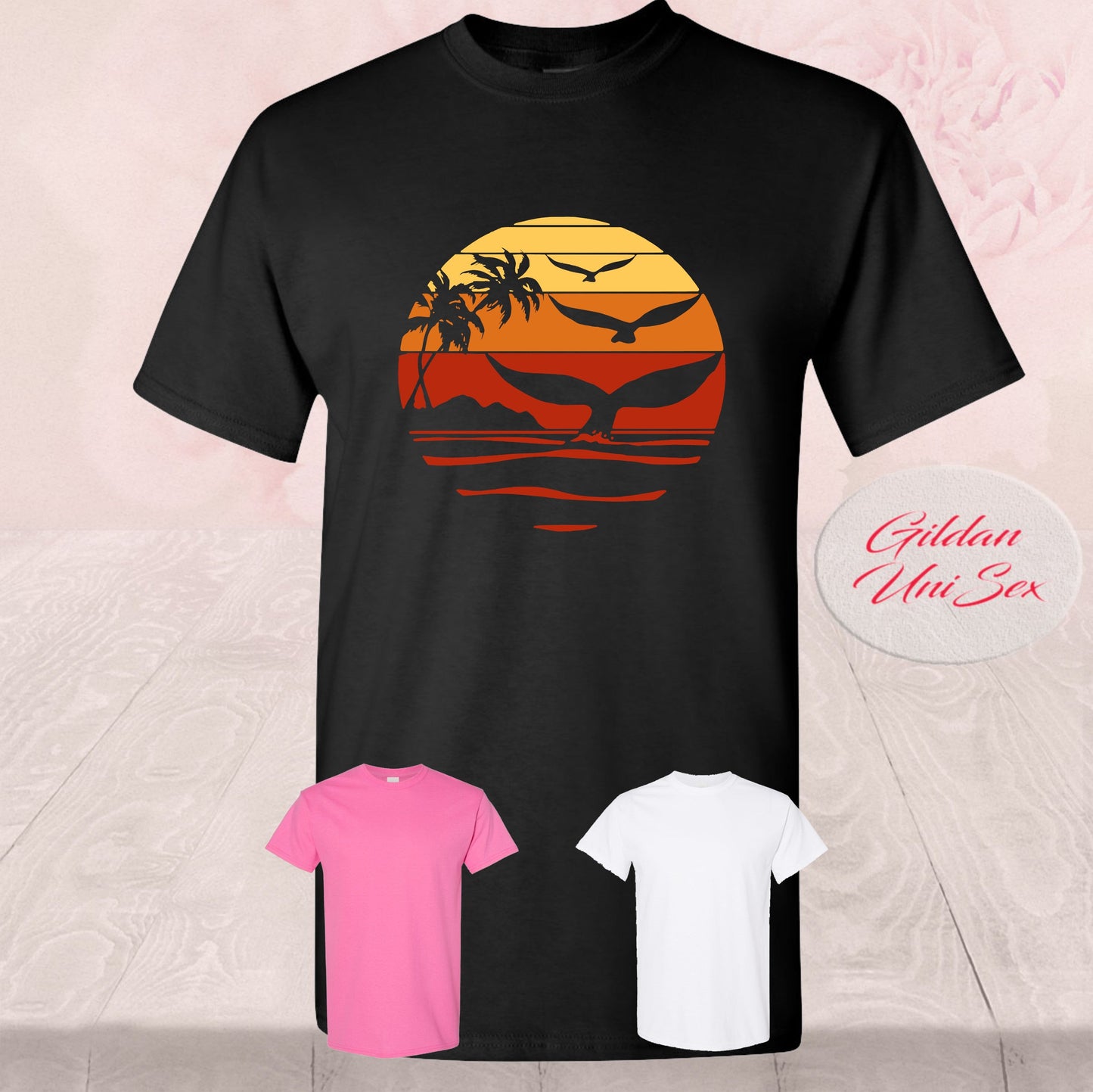 Whale Beach Sunset,  T Shirts