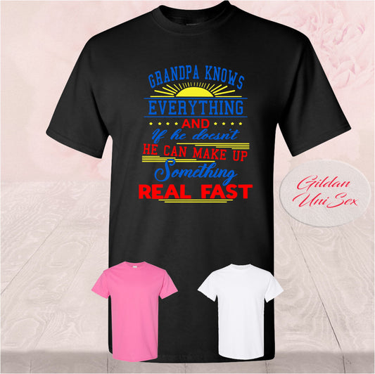 Grandpa Knows Everything,  Shirts