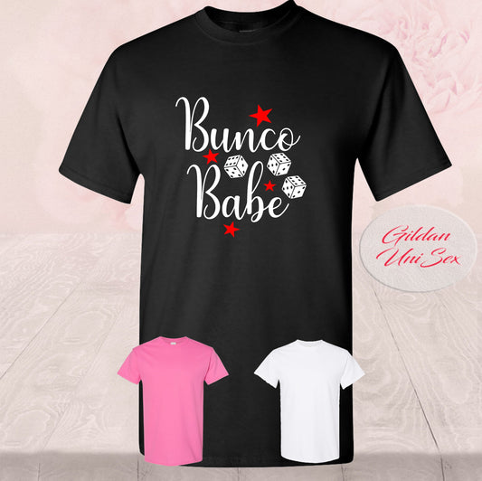 Bunco Babe Dice Game, Shirts