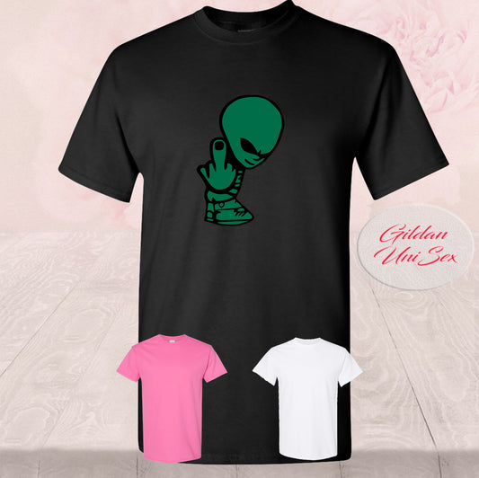 Alien Middle Finger, Shirts