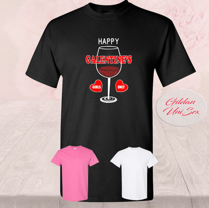 Happy Galentine's Day, Girls Only, Tank Tops
