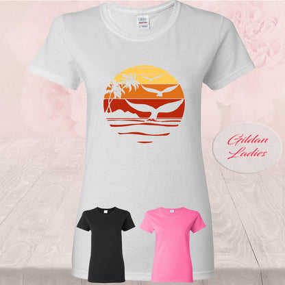 Whale Beach Sunset,  T Shirts