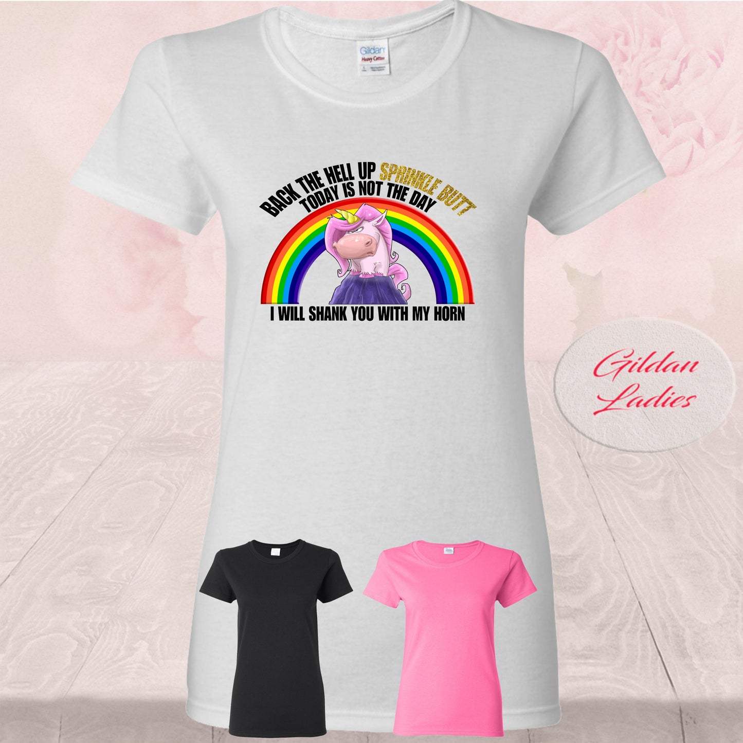 Back The Hell Up Sprinkle Butt,  Shirt