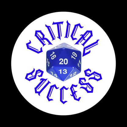 Critical Success D&D RPG, 2.25 inch Buttons