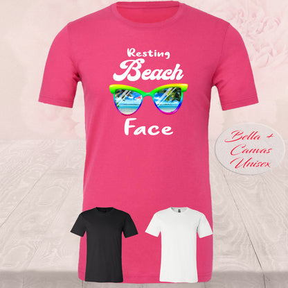 Resting Beach Face, Sun Glasses, Shirts