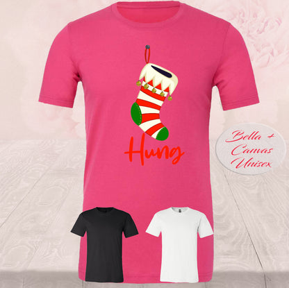 Christmas Stocking Hung, T-Shirt