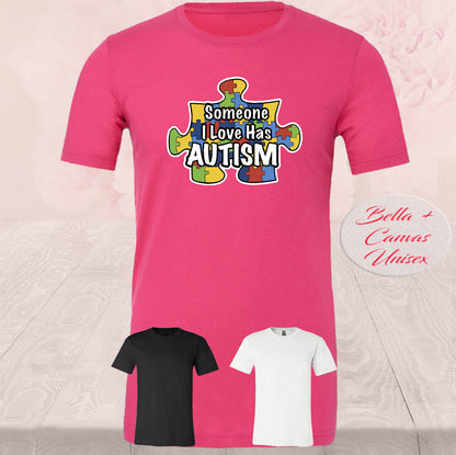 Someone I Love Has Autism, Shirts
