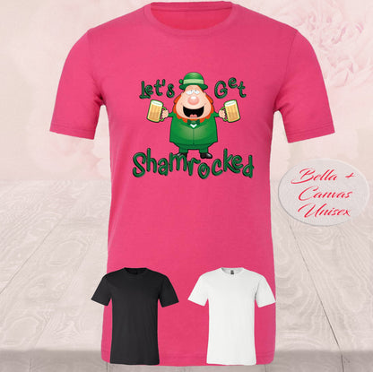 Let's Get Shamrocked  St. Patrick's Day,  T Shirt