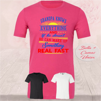 Grandpa Knows Everything,  Shirts