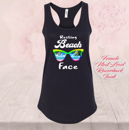 Resting Beach Face, Sun Glasses, Shirts