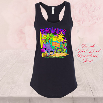 Sun Lover, beach, sand, T Shirts