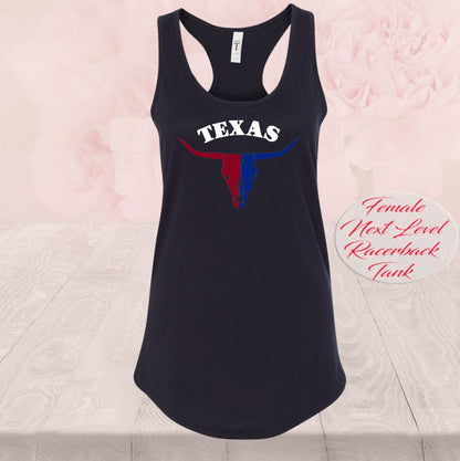 Texas State Longhorn, Bull Skull,  T Shirts
