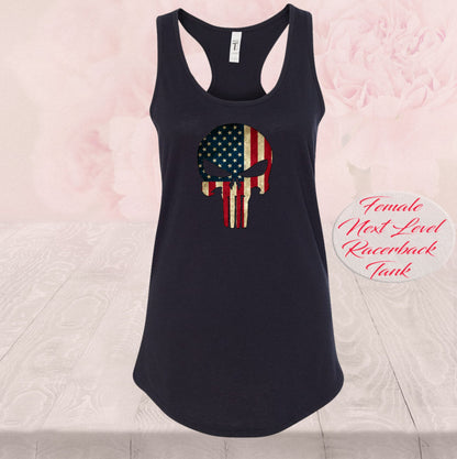USA Flag The Punisher, Shirts