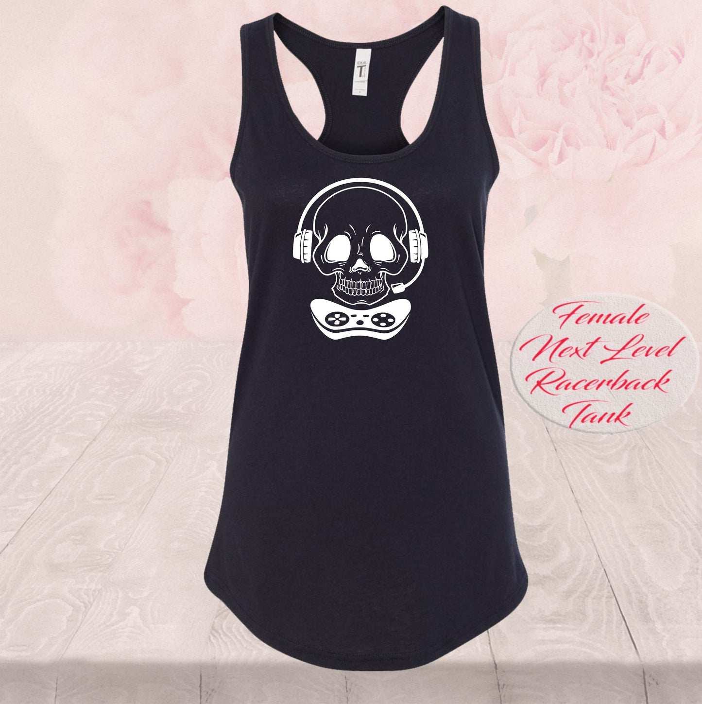 Gamer Skull Boy, Controller Headset, Shirt