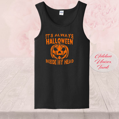 It's Always Halloween In My Head, T Shirts