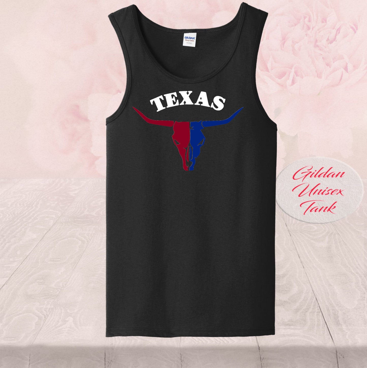 Texas State Longhorn, Bull Skull,  T Shirts