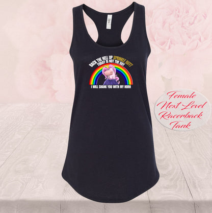 Back The Hell Up Sprinkle Butt,  Shirt
