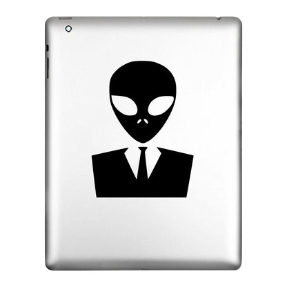 Alien In A Suit, Decal Sticker