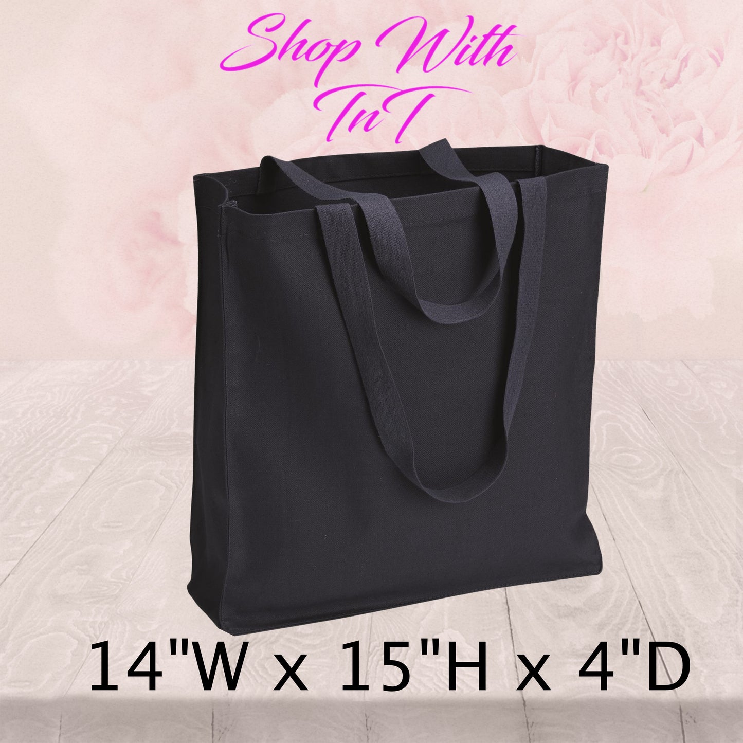 Funny Sayings Canvas 14L Tote Bag