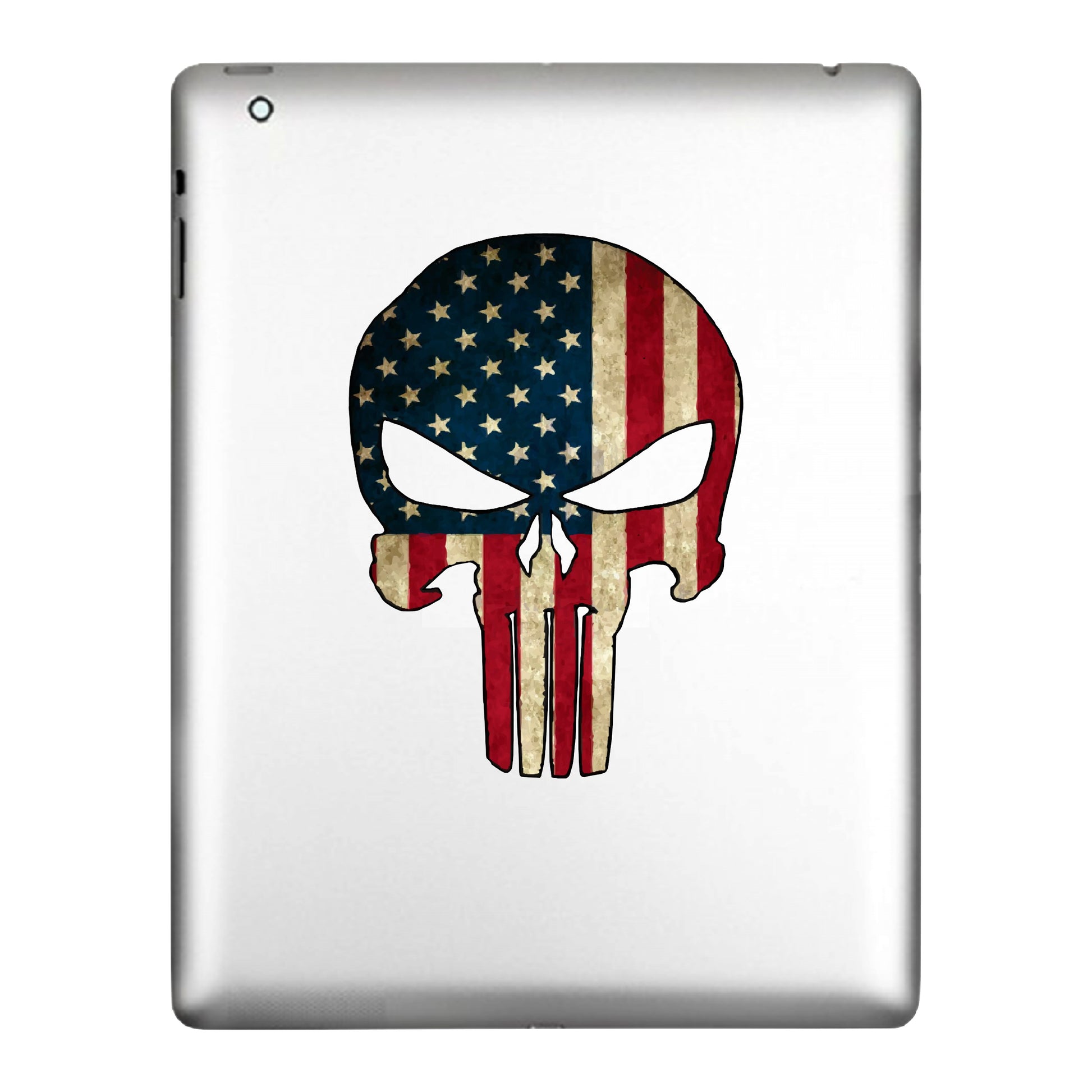The Punisher, USA Flag, Decal Sticker.