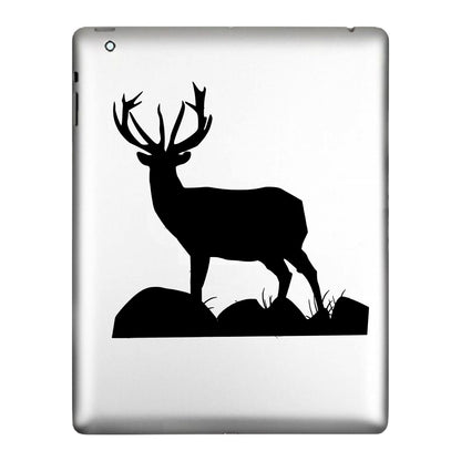 Deer, Elk on rocks, Sticker