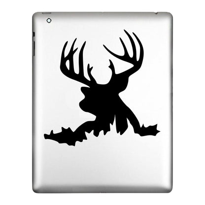 Deer, Elk Head, Sticker Decal
