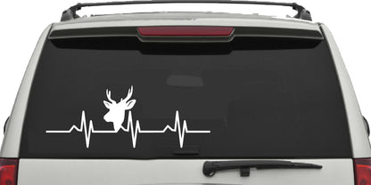 Deer Heart,  Sticker Decal