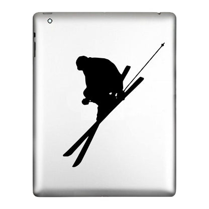 Downhill Skiing Skier, Sticker Decal