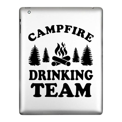 Campfire Drinking Team Decal Sticker