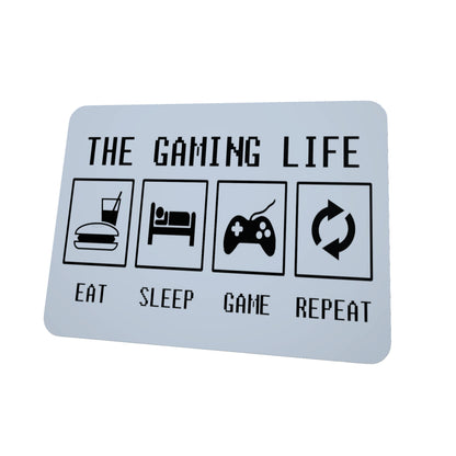 Eat Sleep Game Repeat The Gaming Life  | Mousepad | Mouse Mat