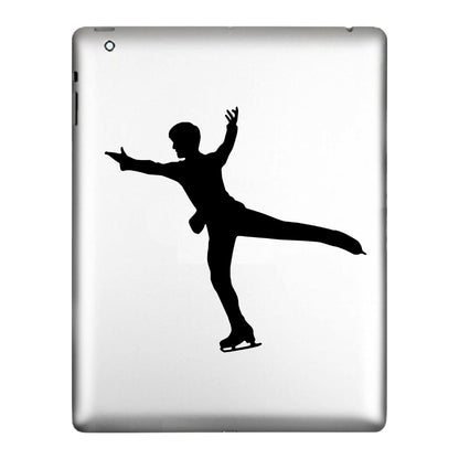 Male Figure Skater, Sticker Decal